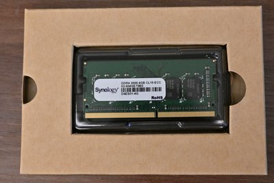 全新 群暉 Synology 伺服器 記憶體模組 DDR4 2666 4GB (D4ES01-4G) 拆售