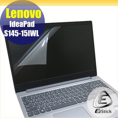 【Ezstick】Lenovo S145 15 IWL 靜電式筆電LCD液晶螢幕貼 (可選鏡面或霧面)