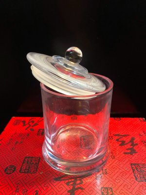 『華山堂』 早期收藏 玻璃 密封罐 加厚 咖啡罐 茶葉罐 普洱茶葉罐 花茶罐 中藥罐
