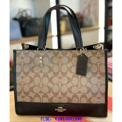 COACH 托特包 Tote22 老花款托特包 C Logo托特包 手提包 斜背包 肩背包 側背包 3色可選擇