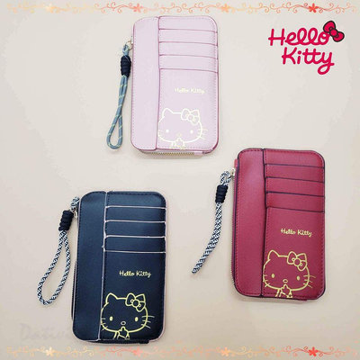 ms.V* Hello Kitty質感燙金卡片手挽包 手機包