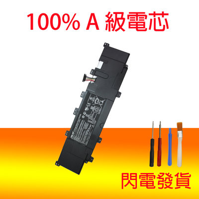 原廠 ASUS C21-X401 C21-X401 電池 VivoBook S300CA S400CA S400E
