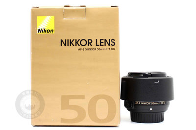 【高雄青蘋果3C】NIKON AF-S NIKKOR 50MM F1.8 G 二手鏡頭 定焦鏡#87980