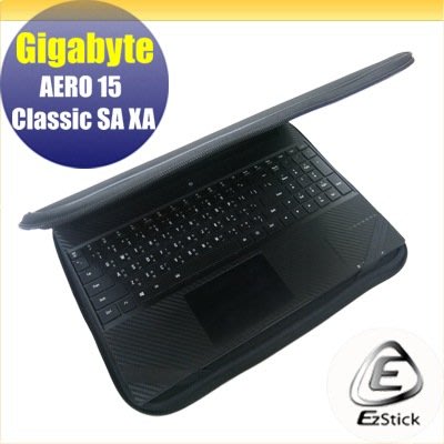 【Ezstick】GIGABYTE AERO 15 Classic SA XA 三合一超值防震包組 筆電包組(15W-S