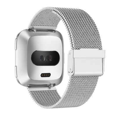 適用於 Fitbit Versa 手錶錶帶配件腕帶手鍊米蘭環腕帶