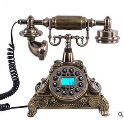 窩美歐式家用仿古電話機高檔辦公座機