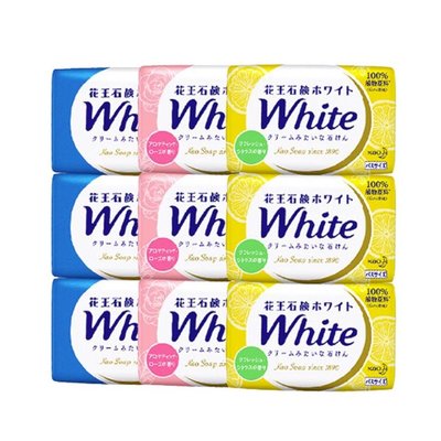 現貨 日本境內版 花王kao White 香皂 肥皂 (大) 130gx3入