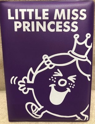 LITTLE MISS PRINCESS 奇先生妙小姐 紫色護照夾 護照夾