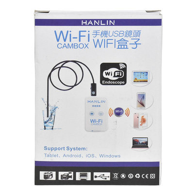 金卡價338 二手 HANLIN CAMBOX Wi-Fi手機USB鏡頭 120100000345 再生工場 02