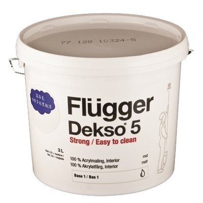 [台中電腦調色中心] 富洛克 Flugger 北歐進口健康塗料 水性 可調色 黑板漆 IKEA 送無毒粉筆
