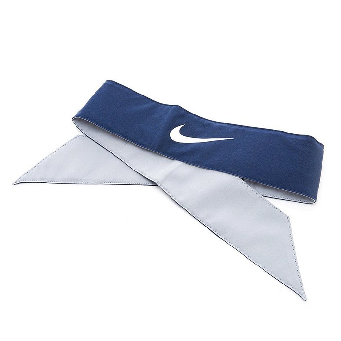 【曼森體育】NIKE 網球頭巾 頭帶 Dri-Fit Head Tie 2.0 黑/藍 2色 納達爾  費德勒 專用款