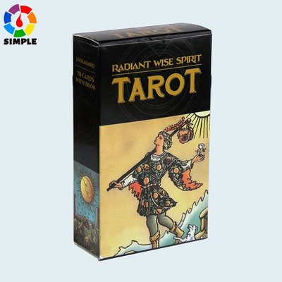 桌遊 桌遊配件Radiant Wise Spirit Mini Tarot 睿智神諭卡塔羅牌
