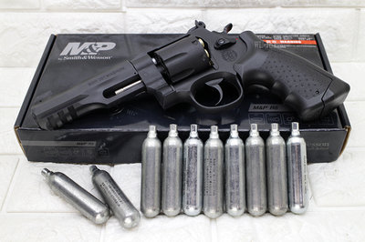 [01] UMAREX Smith &amp; Wesson R8 左輪 CO2槍 優惠組B ( M&amp;P左輪槍轉輪槍BB槍BB彈