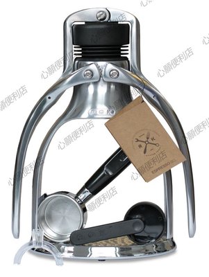 ROK espresso手壓咖啡機意式濃縮家用戶外小型戶外手動壓桿咖啡機-心願便利店