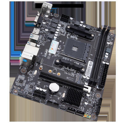 電腦零件華南金牌A520M-VH電腦主板AM4支持銳龍3/4/5代R3 4100 R5 5600G筆電配件