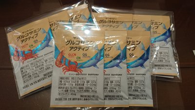 [現貨 當天出貨] 日本三得利 Suntory 固力伸 葡萄糖胺+鯊魚軟骨 隨身包6粒裝×30包/ 30日份
