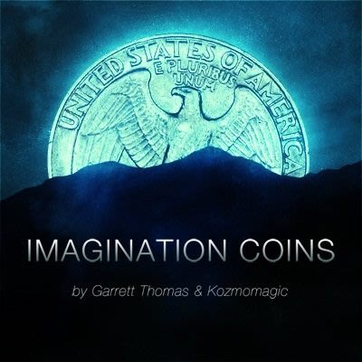 [魔術魂道具Shop] 美國原廠~ Imagination Coins by Garrett Thomas ~ 想像幣~ 極推薦!