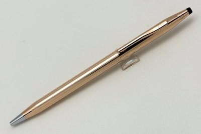 【Pen筆】九成新1995s U.S.A CROSS高仕 14K玫瑰金原子筆 (1502)
