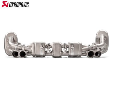 【樂駒】Akrapovic PORSCHE 911 CARRERA S 4 4S GTS 991 鈦合金 尾段 排氣管