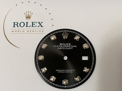 ROLEX Datejust 36 126234 126200 原裝黑色十鑽面盤116500,116334,118238