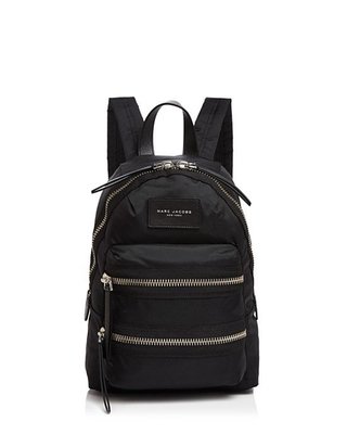美國名牌MARC JACOBS Backpack專櫃新款黑色防水尼龍後背包(小款)現貨在美特價$5980含郵