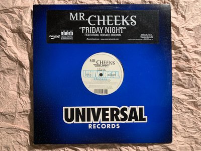 嘻哈饒舌男聲-奇克斯先生 週末夜 12”二手單曲黑膠（美國版） Mr. Cheeks - Friday Night Maxi - Single Vinyl