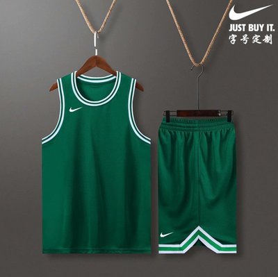 西洋紅耐克籃球服套裝男背心Nike籃球衣運動訓練比賽隊服定制印字號團購促銷