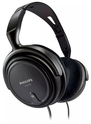 PHILIPS 飛利浦 SHP2000 有線頭戴全罩式 Hi Fi 立體聲耳罩耳機