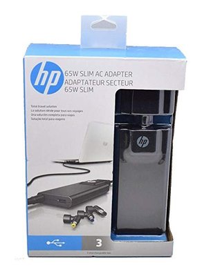 HP 65W Slim with USB AC Adapter Model G6H47AA#ABA 變壓器 九成五新商品
