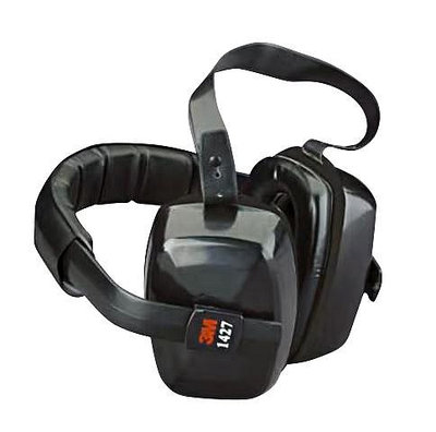 【老毛柑仔店】3M-1427 頭戴式耳罩NRR 27dB 噪音 聽力防護 防噪音 打靶射擊