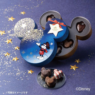 ArielWish日本Godiva限量聯名款一百週年米奇星星魔法系列聖誕節禮盒新年禮物情人節巧克力兩尺-現貨在台