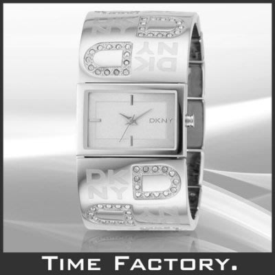 時間工廠 無息分期 DKNY LOGO風情手環腕錶 NY4738