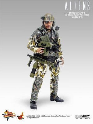 金錢貓雜貨 全新 Hot Toys MMS04 1/6 異形 艾爾 亞彭中士 Sergeant Apone