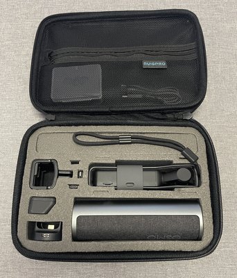 二手 DJI Osmo Pocket 口袋靈眸 含配件+流動充電盒+磁吸廣角鏡+收納包