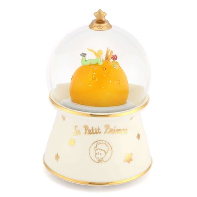 小王子-B612星球 水晶球音樂盒 JARLL 生日禮物