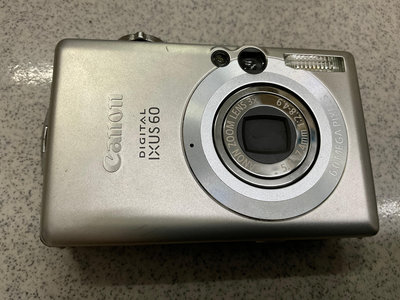 [保固一年][日月豐數位] Canon IXUS 60 CCD 數位相機 便宜賣 [D0406]