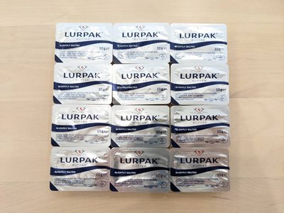 Lurpak淡鹽迷你奶油 - 10g×12入 (需冷藏配送或店取) 穀華記食品原料
