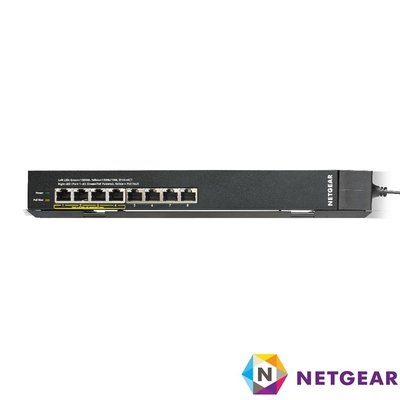 NETGEAR GSS108EPP 8埠- 4埠PoE GIGA 1000M 壁掛式集線器 Click Switch