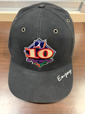 (中職商品清倉最後一波) 1999 中華職棒10年 十週年紀念球帽