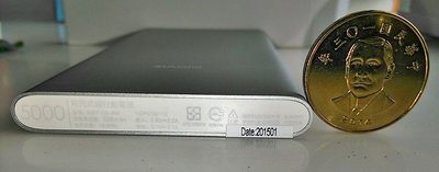 (已過原廠保固,個人保固10天)舊款 台灣小米行動電源一代5000 mah(銀色) 鋰聚合 台灣小米原廠正品貨