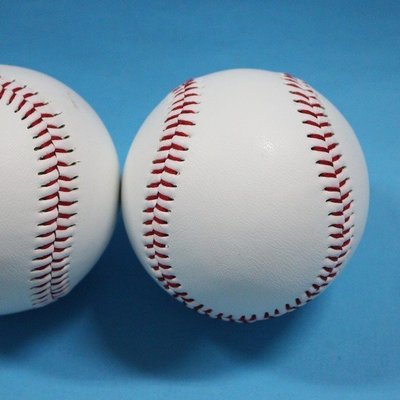 硬式縫線棒球 紅線棒球 標準PU縫線棒球/一個入{定70}九宮格用棒球~偉