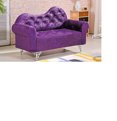 歐式紫色貴妃椅【15104】