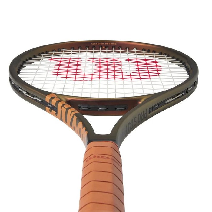 【曼森體育】Wilson Pro Staff 97 V14 網球拍 315g 傳奇金色版