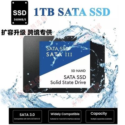 2.5英寸SATA SSD固態硬盤1TB高速傳輸 筆記本臺式機通用 專供