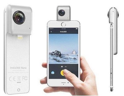 Insta360 Nano (iPhone 6 / 6S 專用) 全景相機 360°全景相機 VR相機 魚眼鏡頭 公司貨