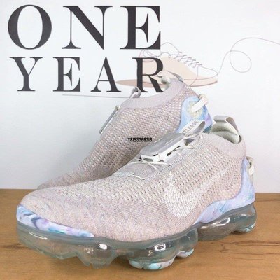 【正品】ONE YEAR_ Nike Air VaporMax 3.0 米白 白 藍 海洋 編織 氣墊 CJ6740-100潮鞋