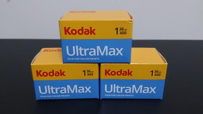 135 kodak ultramax 400 35mm相機底片 135彩色底片 36張