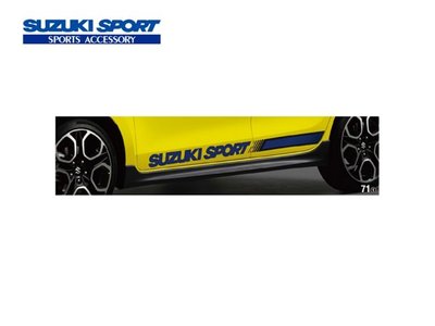 【Power Parts】SUZUKI SPORT 車側貼紙(藍) SUZUKI SWIFT SPORT 2017-