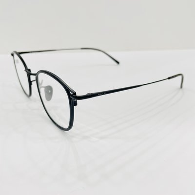 ♥名家眼鏡♥ agnes b. 造型款純鈦黑色方框光學膠框AB70027 C05【台南成大店】
