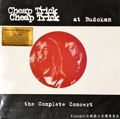 @【Music On Vinyl】Cheap Trick廉價把戲:日本武道館全記錄(二張紅色彩膠)